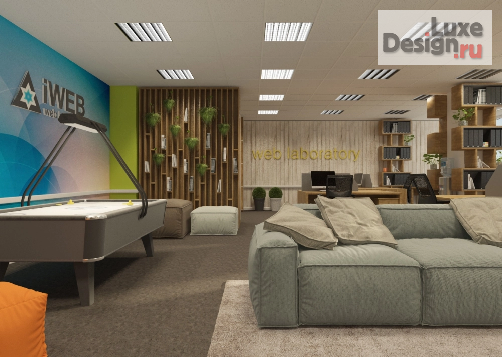 Дизайн интерьера офиса "ОФИС - САММИТ" (фото 1)