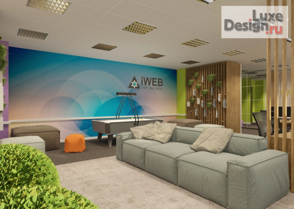 Дизайн интерьера офиса "ОФИС - САММИТ" (фото 2)