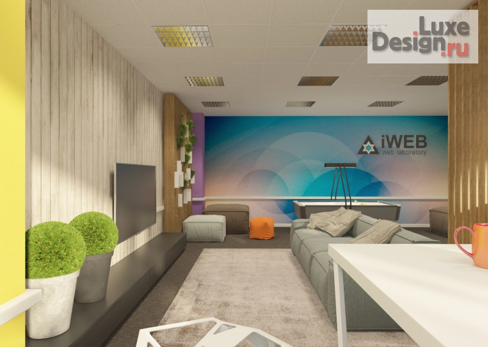 Дизайн интерьера офиса "ОФИС - САММИТ" (фото 4)