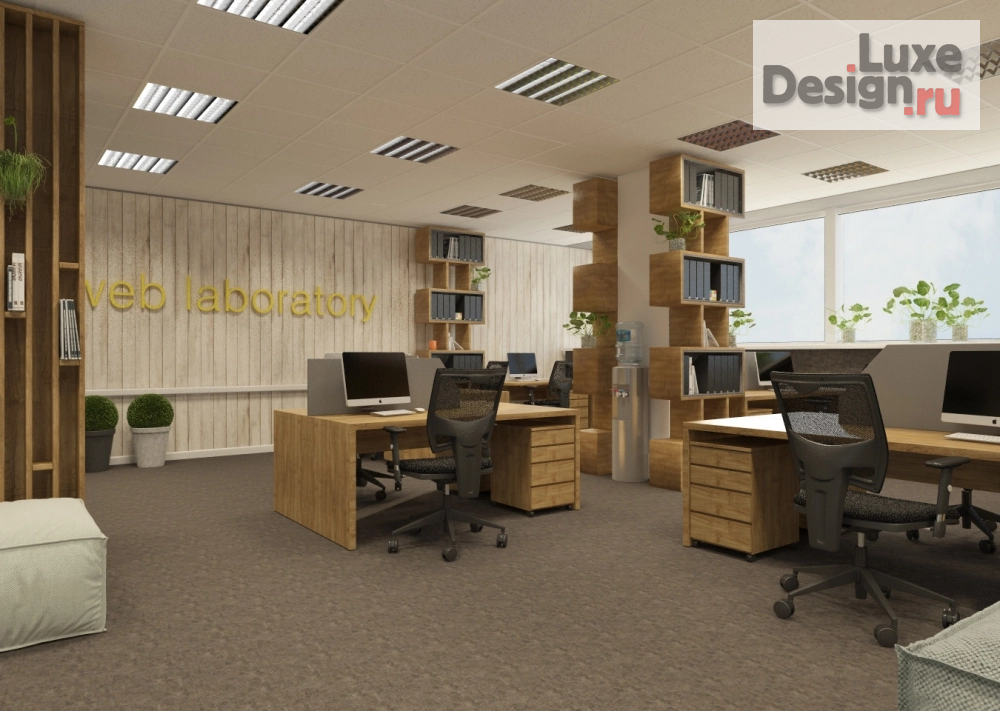 Дизайн интерьера офиса "ОФИС - САММИТ" (фото 5)