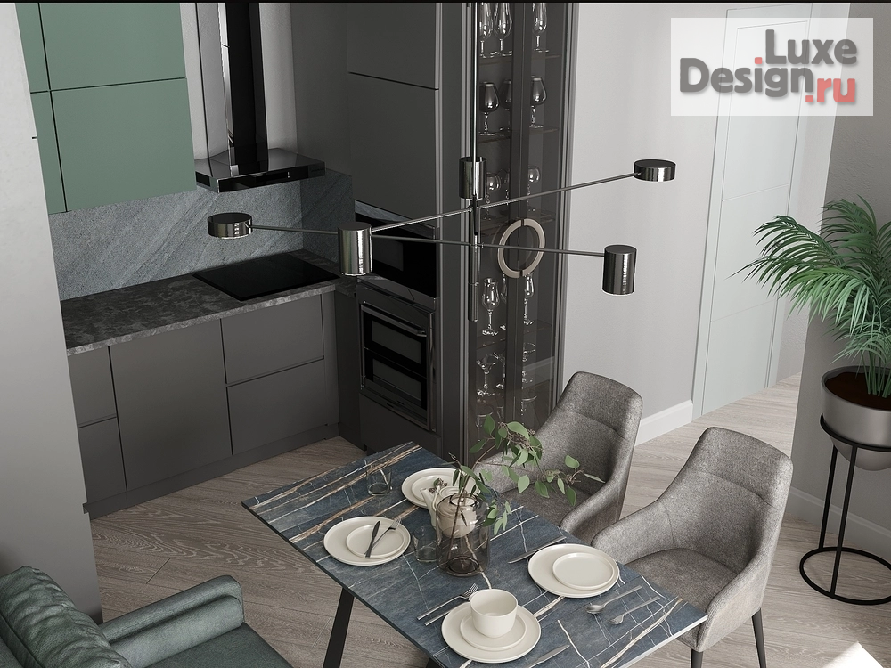 Дизайн интерьера квартиры "ЖК Ньютон Парк" (фото 4)