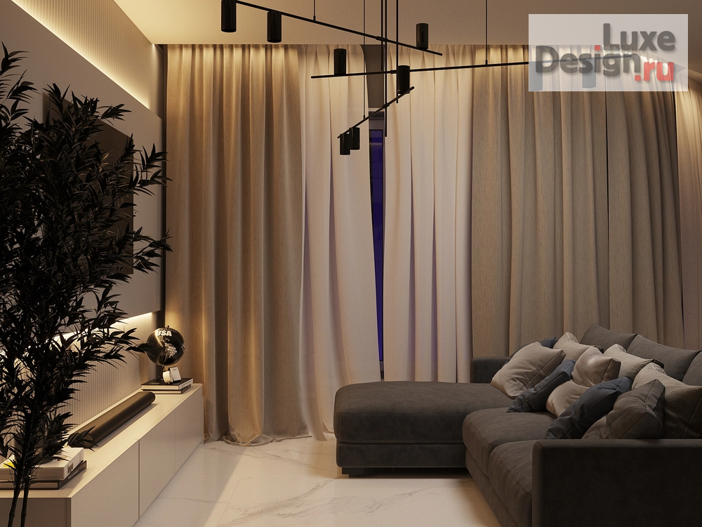 Дизайн интерьера загородного дома "2хэтажный коттедж" (фото 2)