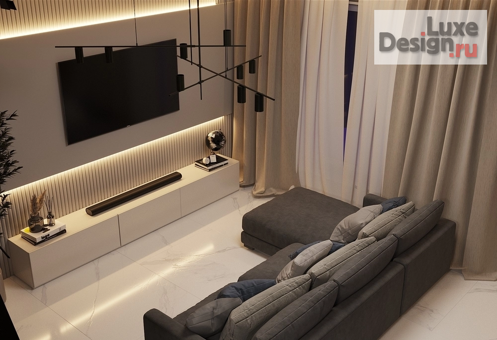 Дизайн интерьера загородного дома "2хэтажный коттедж" (фото 5)