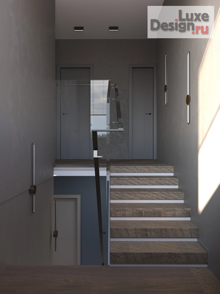 Дизайн интерьера загородного дома "2хэтажный коттедж" (фото 12)