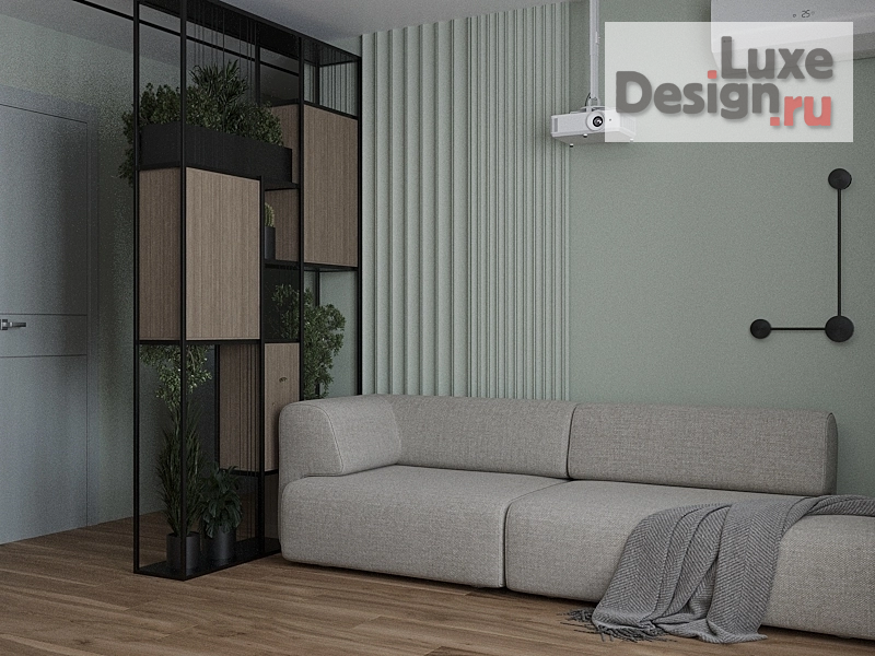 Дизайн интерьера четырехкомнатной квартиры "Квартира в Москве" (фото 5)