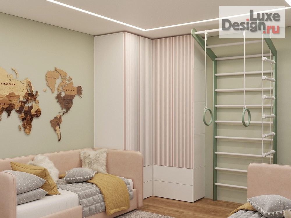 Дизайн интерьера четырехкомнатной квартиры "Квартира в Москве" (фото 13)