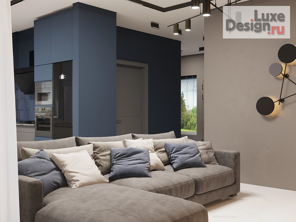 Дизайн интерьера загородного дома "2хэтажный коттедж" (фото 10)