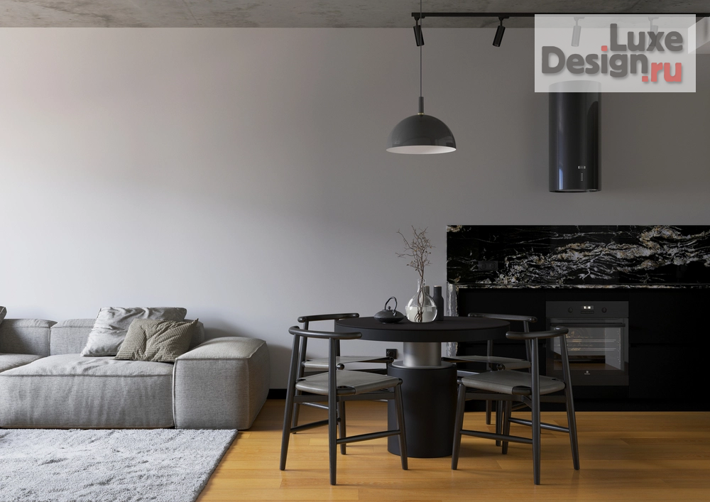 Дизайн интерьера квартиры "Clever Beton" (фото 2)