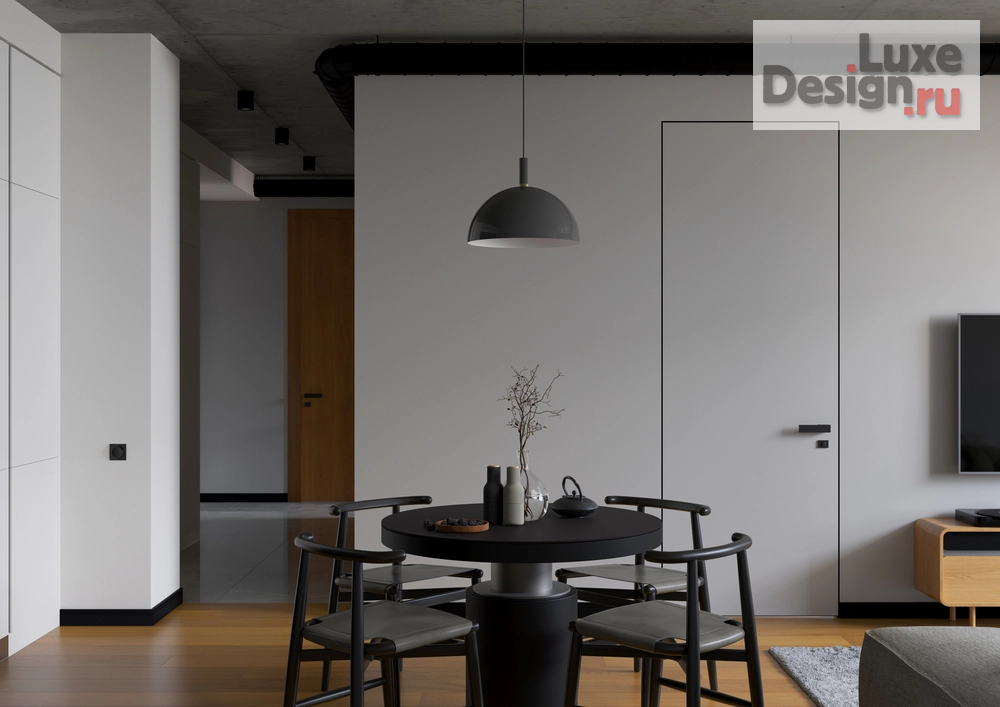 Дизайн интерьера квартиры "Clever Beton" (фото 3)