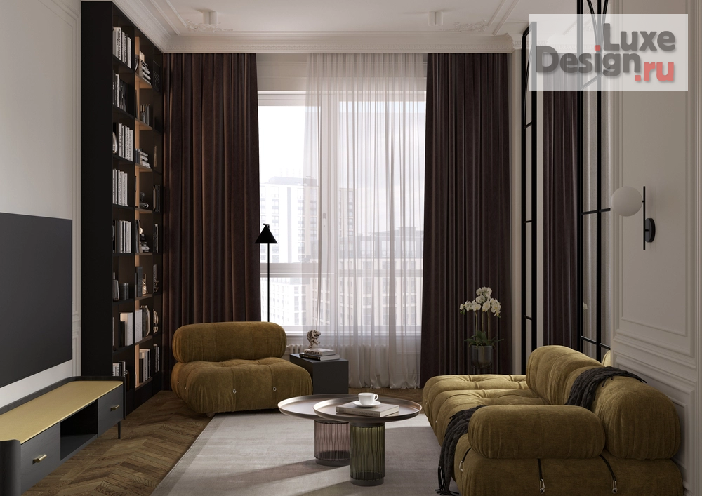 Дизайн интерьера квартиры "Lenina 8" (фото 4)