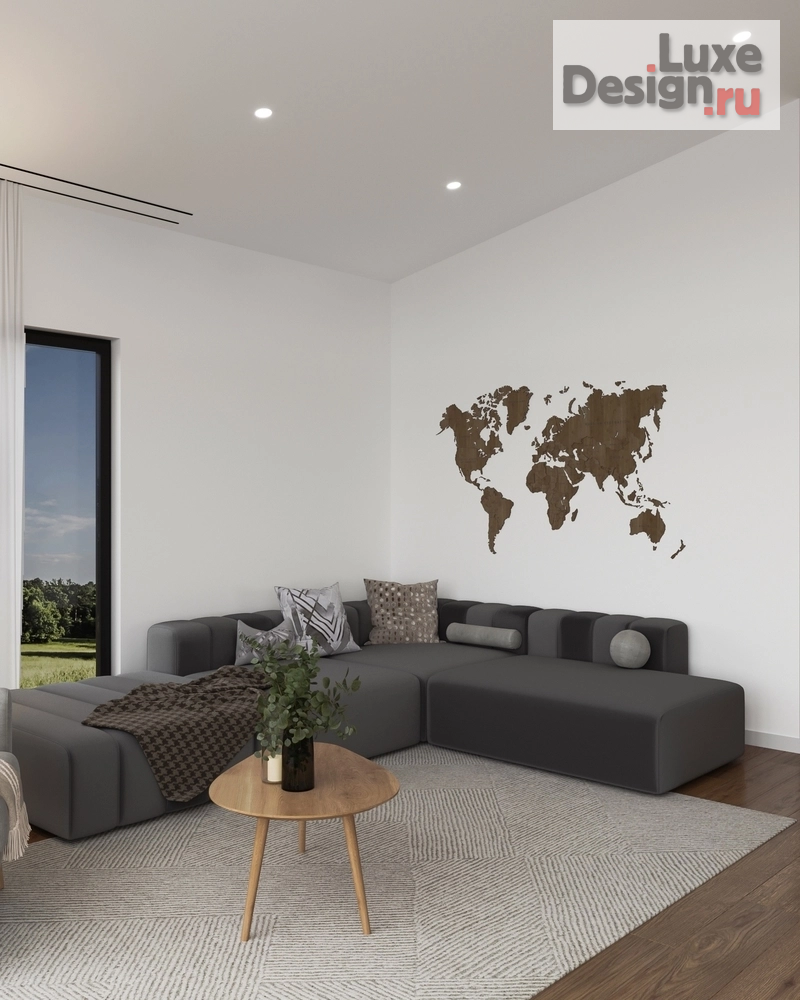 Дизайн интерьера загородного дома "Дом в скандинавском стиле" (фото 19)