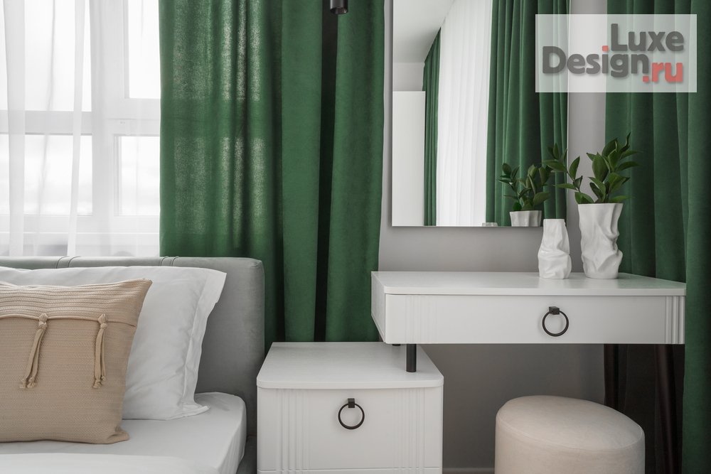 Дизайн интерьера двухкомнатной квартиры "Душевный интерьер для сдачи в аренду. ЖК Отрадный в Екатеринбурге" (фото 5)