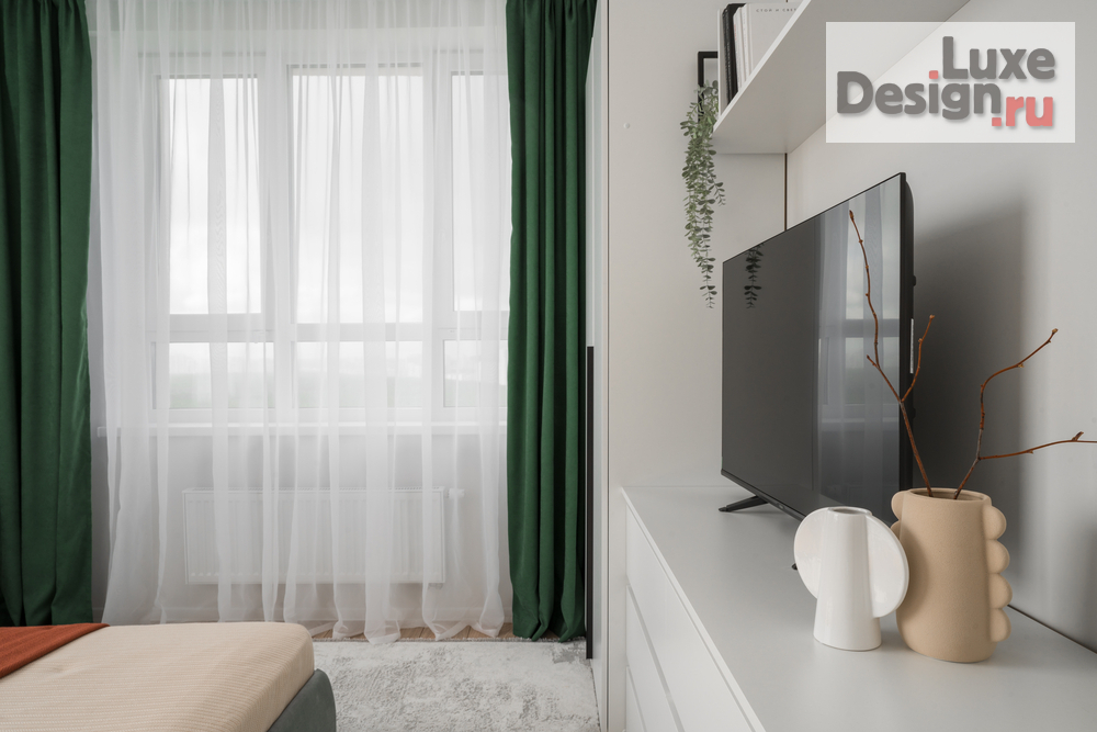 Дизайн интерьера двухкомнатной квартиры "Душевный интерьер для сдачи в аренду. ЖК Отрадный в Екатеринбурге" (фото 7)