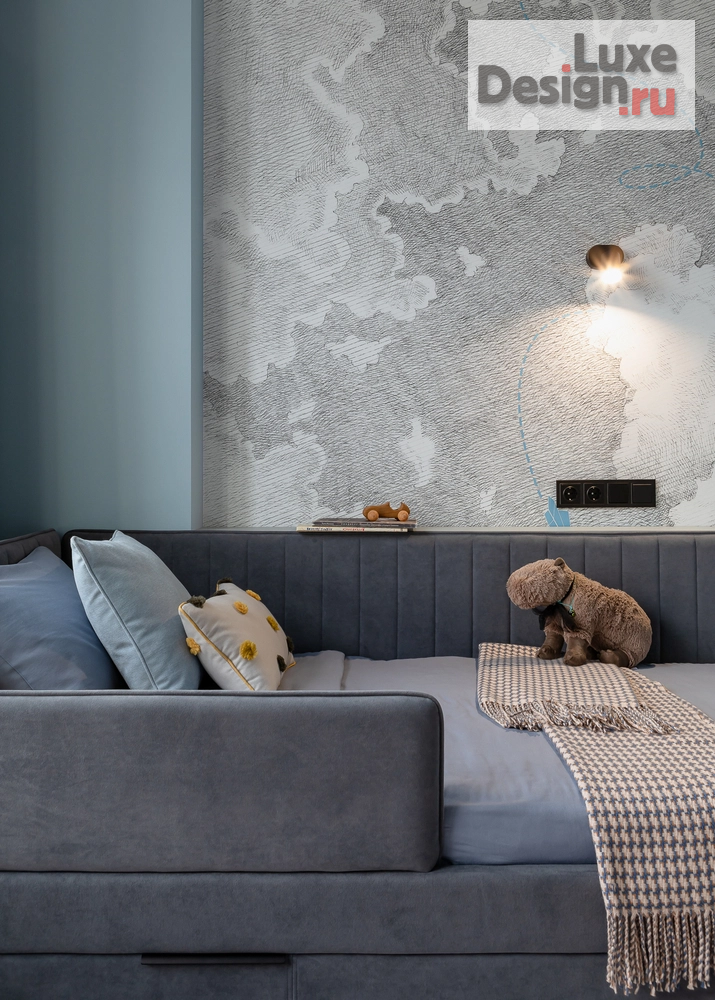 Дизайн интерьера трехкомнатной квартиры "Удобная квартира для семьи с 2-мя детьми " (фото 9)