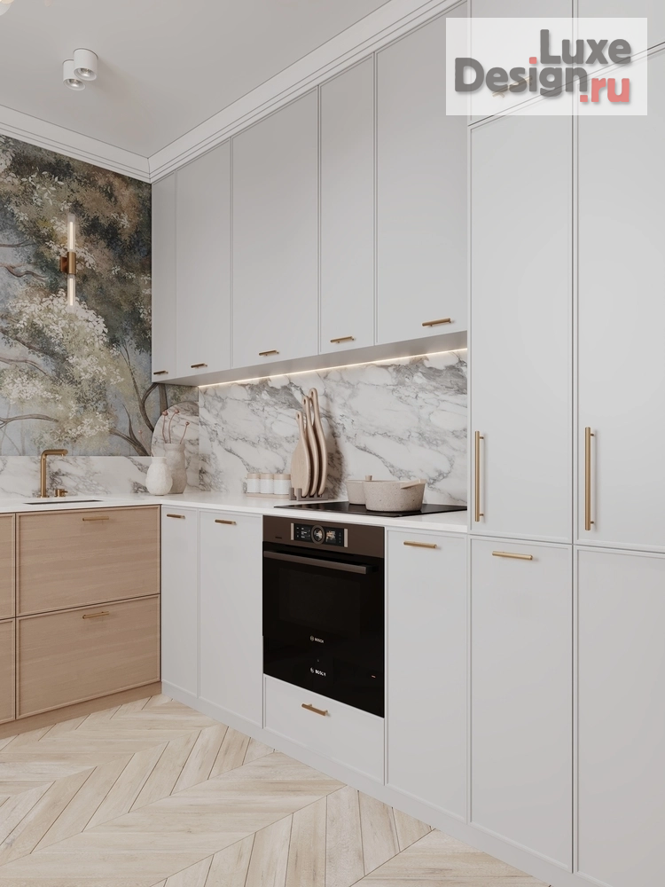 Дизайн интерьера двухкомнатной квартиры "Квартира с классическим настроением для семейной пары" (фото 11)