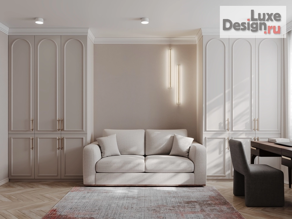 Дизайн интерьера двухкомнатной квартиры "Квартира с классическим настроением для семейной пары" (фото 12)