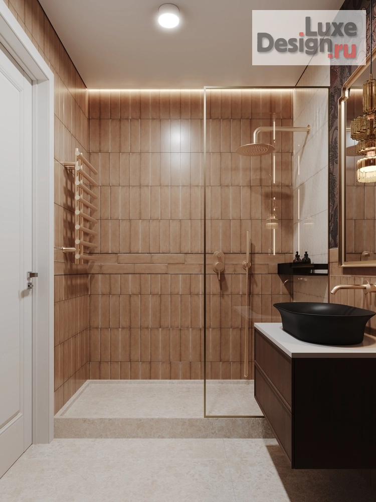 Дизайн интерьера двухкомнатной квартиры "Квартира с классическим настроением для семейной пары" (фото 4)