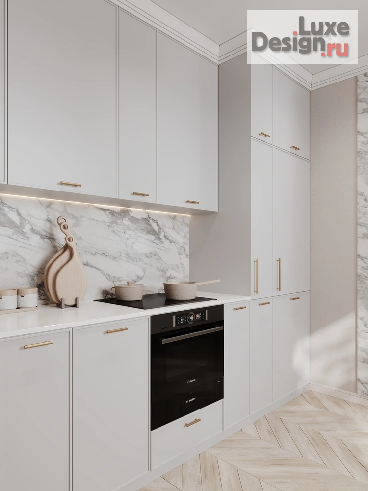 Дизайн интерьера двухкомнатной квартиры "Квартира с классическим настроением для семейной пары" (фото 8)