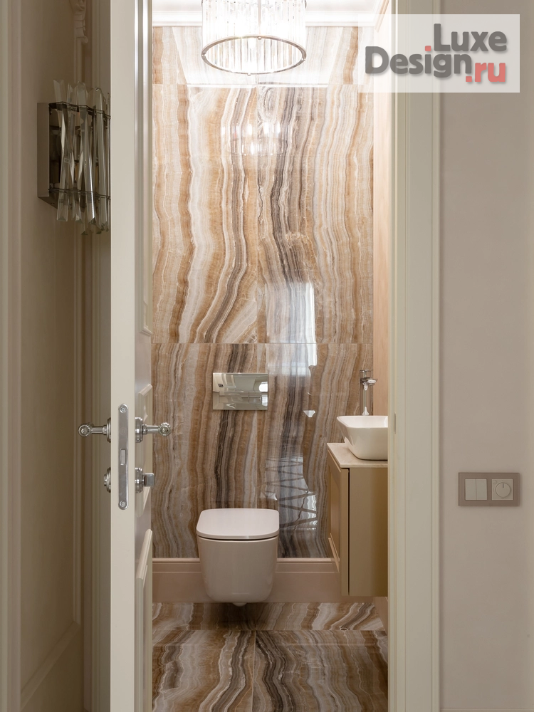 Дизайн интерьера двухкомнатной квартиры "Квартира с классическим настроением для семейной пары" (фото 3)