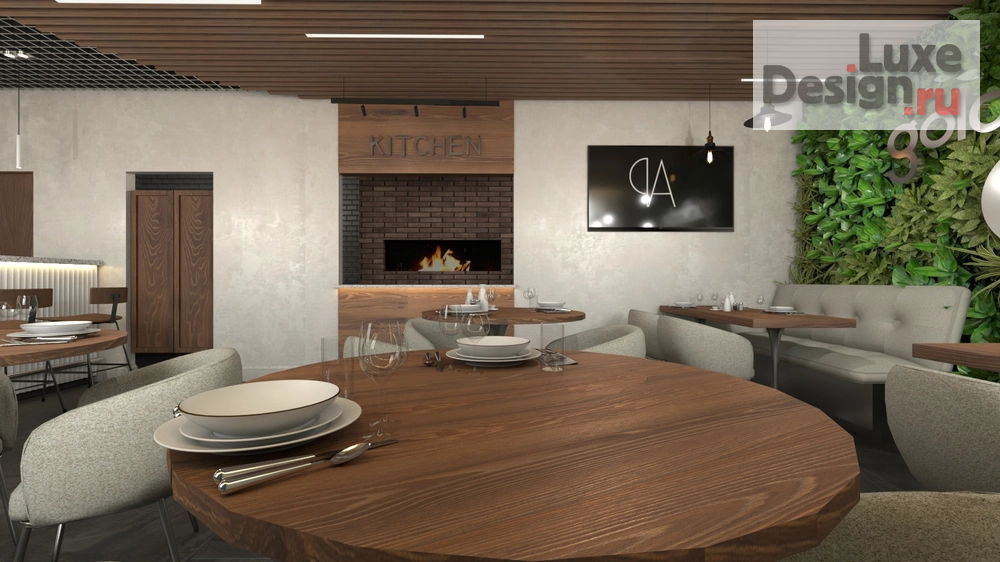 Дизайн интерьера кафе "Дизайн интерьера кофейни" (фото 4)