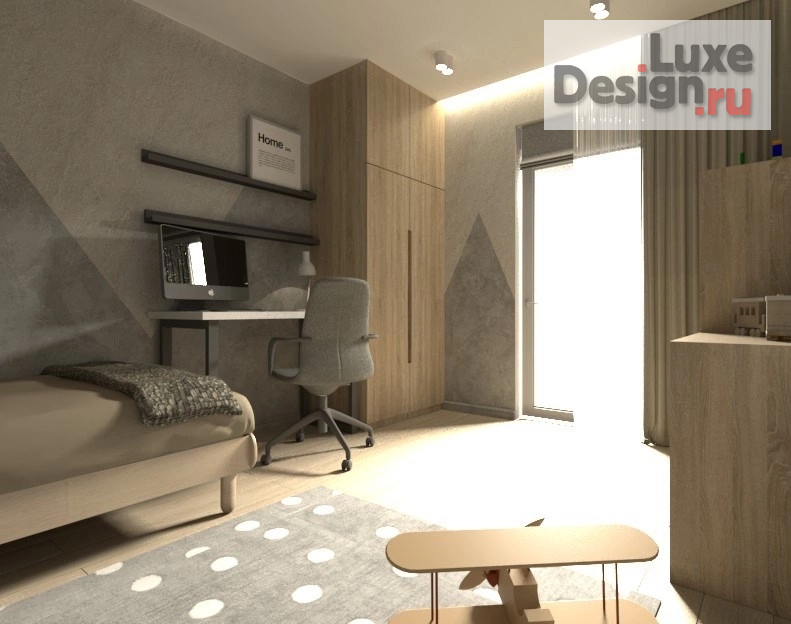 Дизайн интерьера квартиры "Дизайн-проект интерьера квартиры в стиле Лофт" (фото 12)