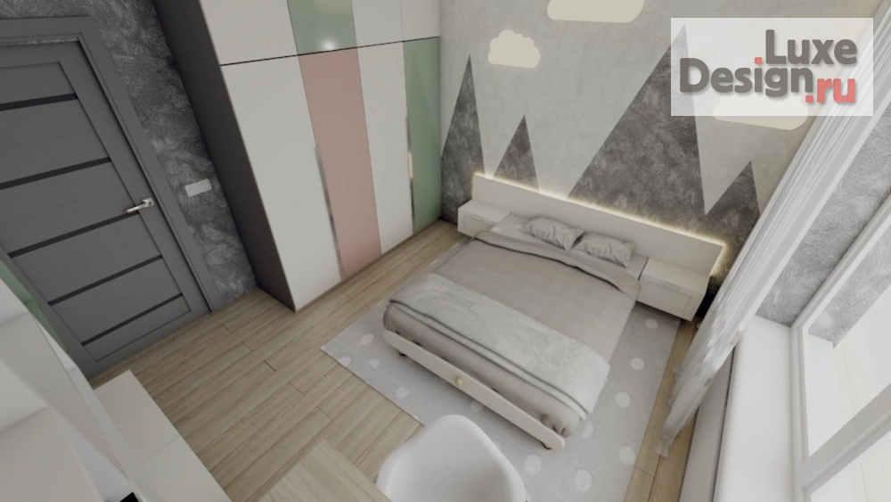 Дизайн интерьера квартиры "Дизайн-проект интерьера квартиры в стиле Лофт" (фото 4)