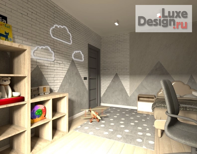 Дизайн интерьера квартиры "Дизайн-проект интерьера квартиры в стиле Лофт" (фото 11)