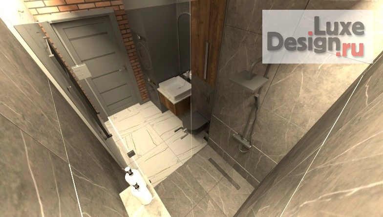 Дизайн интерьера квартиры "Дизайн-проект интерьера квартиры в стиле Лофт" (фото 10)