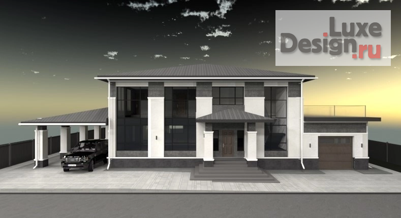 Общественная архитектура "Архитектурный проект частного дома" (фото 1)