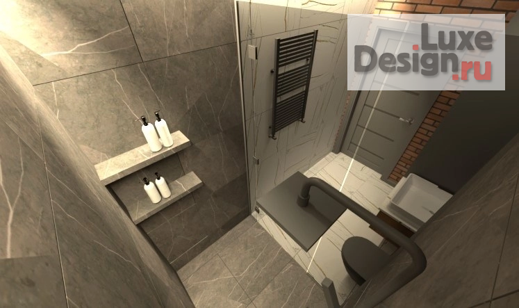 Дизайн интерьера квартиры "Дизайн-проект интерьера квартиры в стиле Лофт" (фото 16)