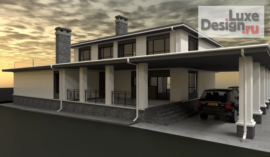 Общественная архитектура "Архитектурный проект частного дома" (фото 2)