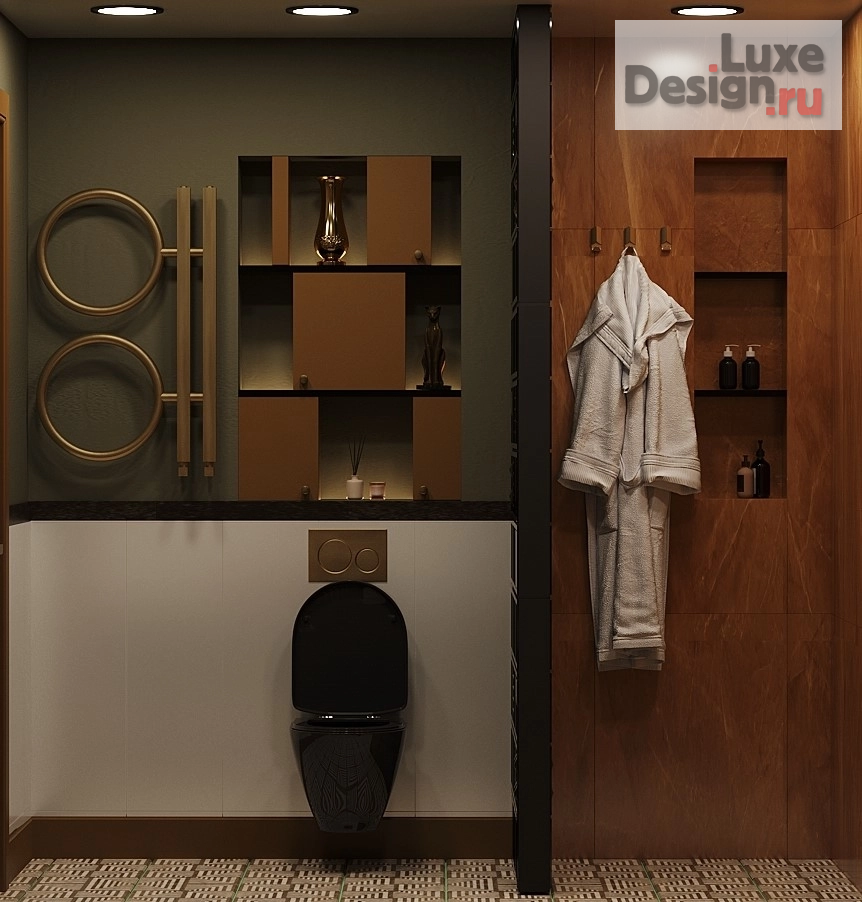 Дизайн интерьера комнаты "Спа в городских джунглях" (фото 3)