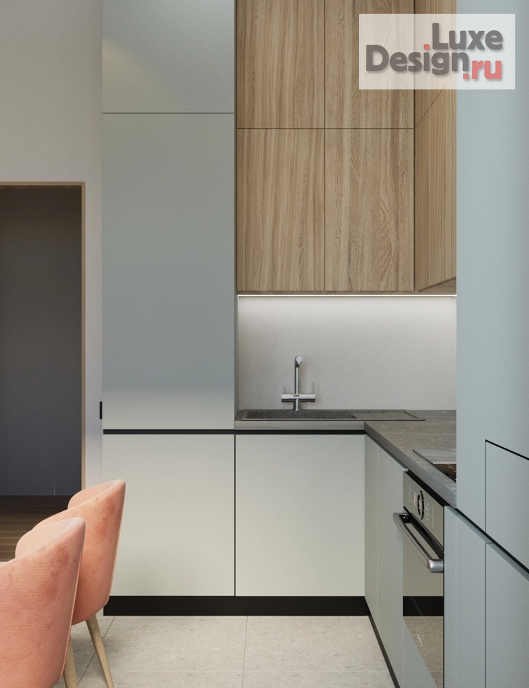 Дизайн интерьера трехкомнатной квартиры "Проект 3х-комнатной квартиры Сталинки в Москве" (фото 4)