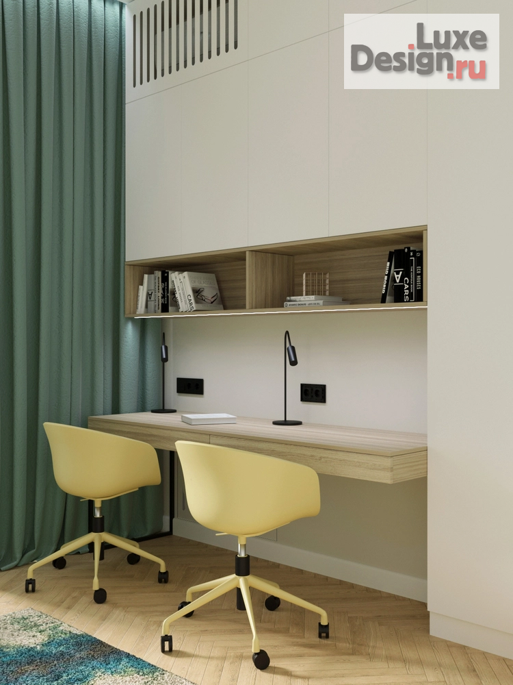 Дизайн интерьера трехкомнатной квартиры "Проект 3х-комнатной квартиры Сталинки в Москве" (фото 27)