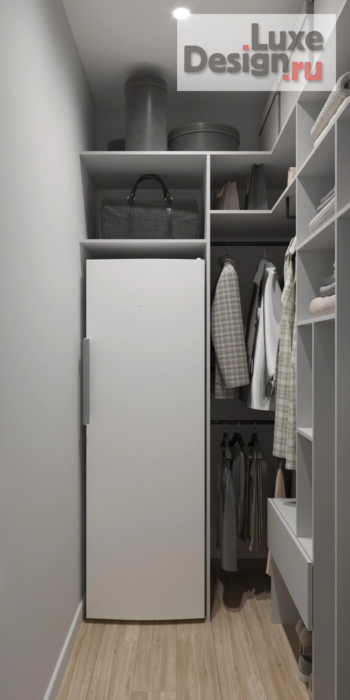 Дизайн интерьера трехкомнатной квартиры "Проект 3х-комнатной квартиры ЖК Ботаника Грин хаус" (фото 17)