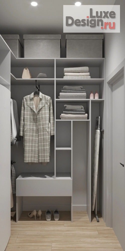 Дизайн интерьера трехкомнатной квартиры "Проект 3х-комнатной квартиры ЖК Ботаника Грин хаус" (фото 18)