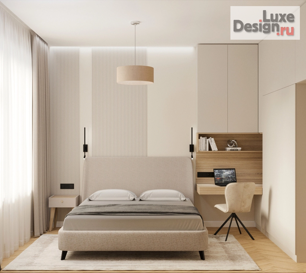 Дизайн интерьера трехкомнатной квартиры "Проект 3х-комнатной квартиры Сталинки в Москве" (фото 9)