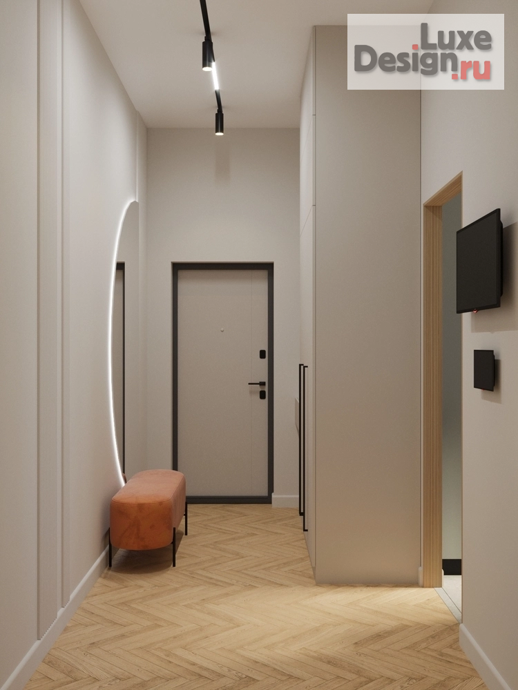 Дизайн интерьера трехкомнатной квартиры "Проект 3х-комнатной квартиры Сталинки в Москве" (фото 20)