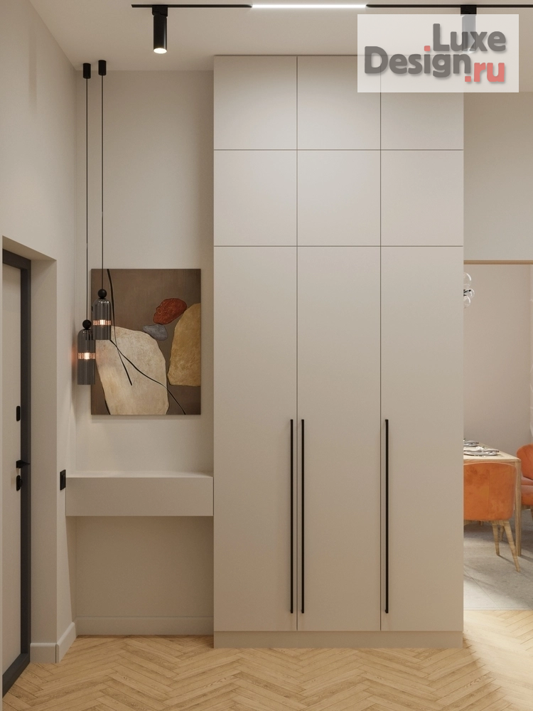 Дизайн интерьера трехкомнатной квартиры "Проект 3х-комнатной квартиры Сталинки в Москве" (фото 21)