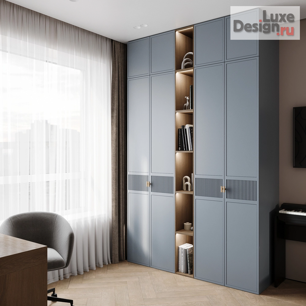 Дизайн интерьера трехкомнатной квартиры "Трехкомнатная квартира ЖК Clever Park" (фото 12)