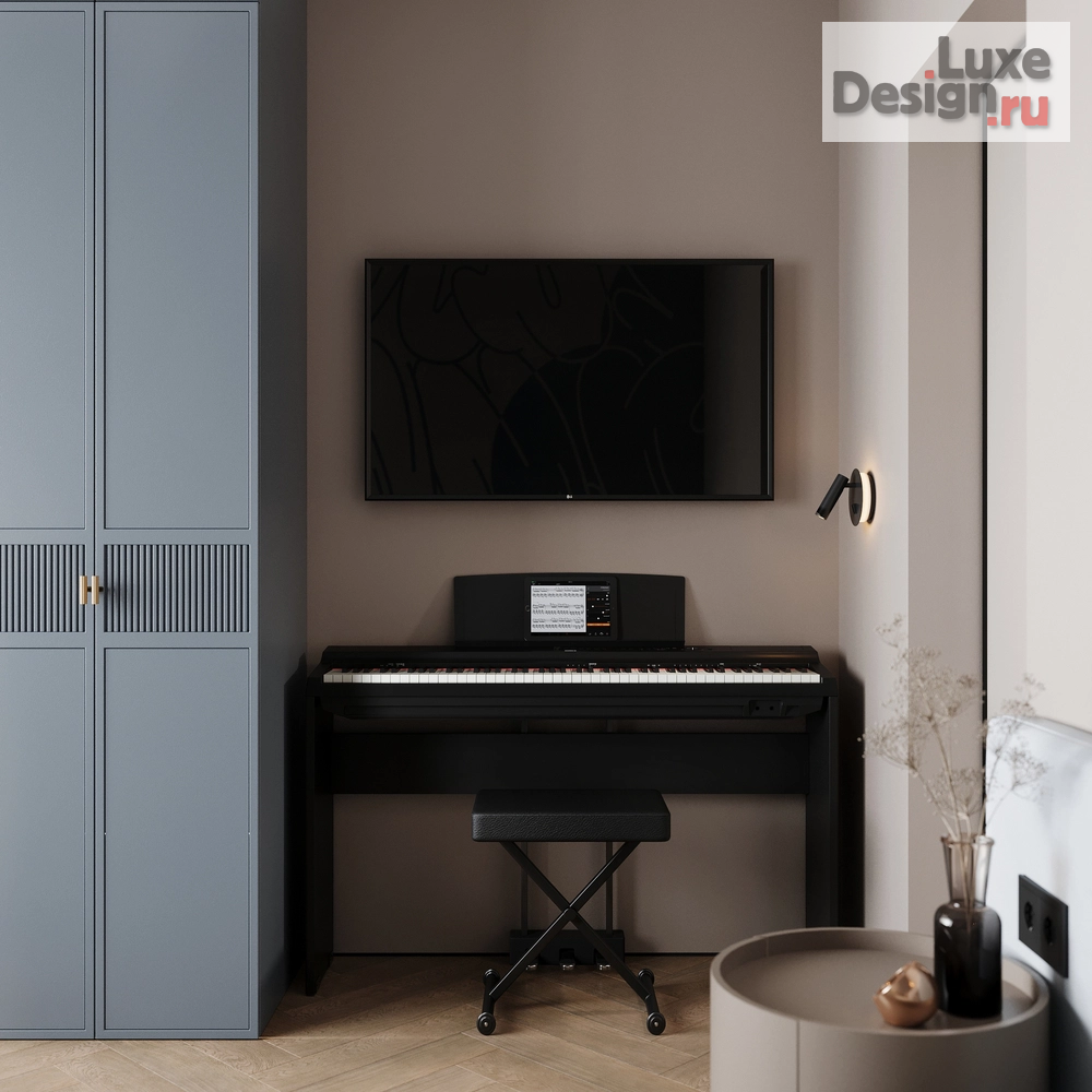 Дизайн интерьера трехкомнатной квартиры "Трехкомнатная квартира ЖК Clever Park" (фото 13)