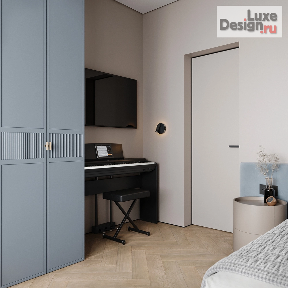 Дизайн интерьера трехкомнатной квартиры "Трехкомнатная квартира ЖК Clever Park" (фото 15)