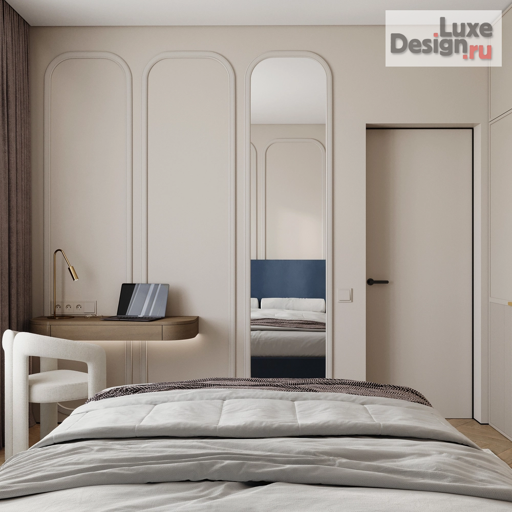 Дизайн интерьера трехкомнатной квартиры "Трехкомнатная квартира ЖК Clever Park" (фото 18)