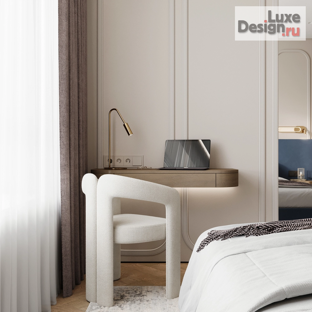 Дизайн интерьера трехкомнатной квартиры "Трехкомнатная квартира ЖК Clever Park" (фото 19)