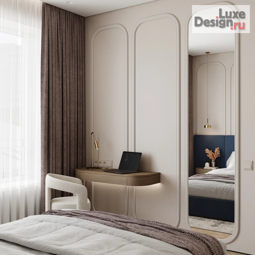 Дизайн интерьера трехкомнатной квартиры "Трехкомнатная квартира ЖК Clever Park" (фото 21)