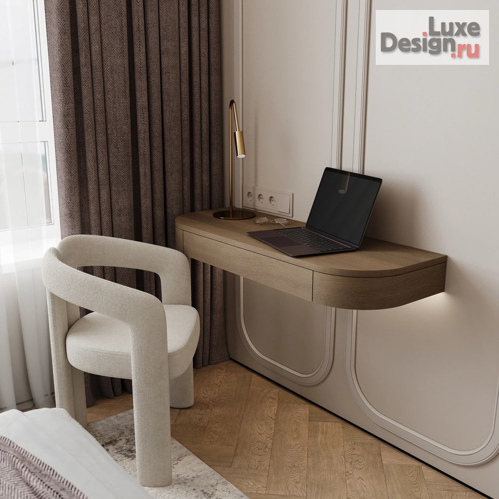 Дизайн интерьера трехкомнатной квартиры "Трехкомнатная квартира ЖК Clever Park" (фото 23)