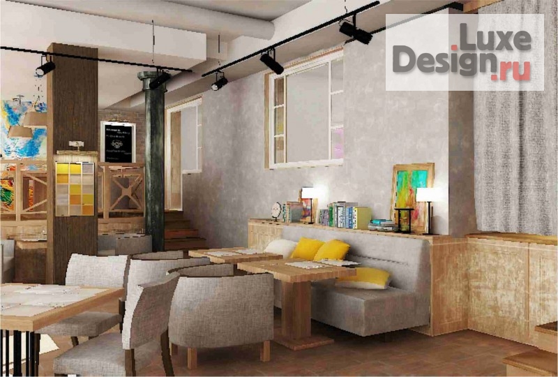 Дизайн интерьера ресторана "Ресторан "Мама Чоли"" (фото 1)