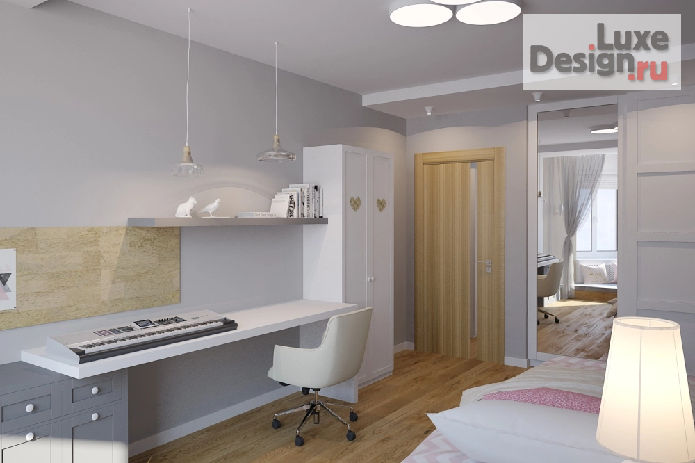 Дизайн интерьера квартиры "Квартира в "Бажовском"" (фото 4)