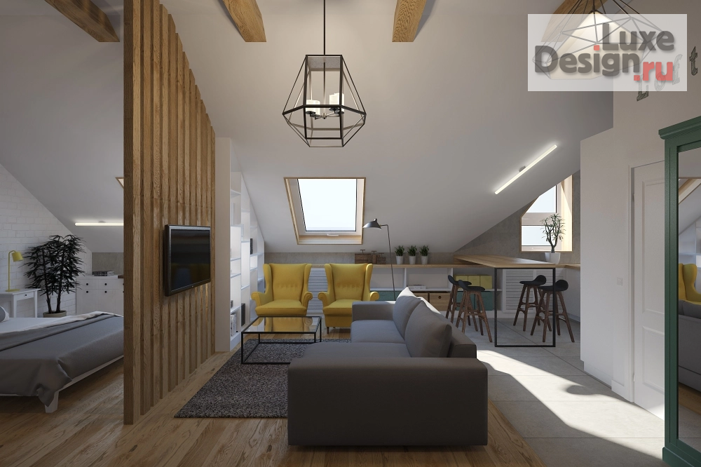 Дизайн интерьера квартиры "Квартира в стиле "Лофт"" (фото 1)