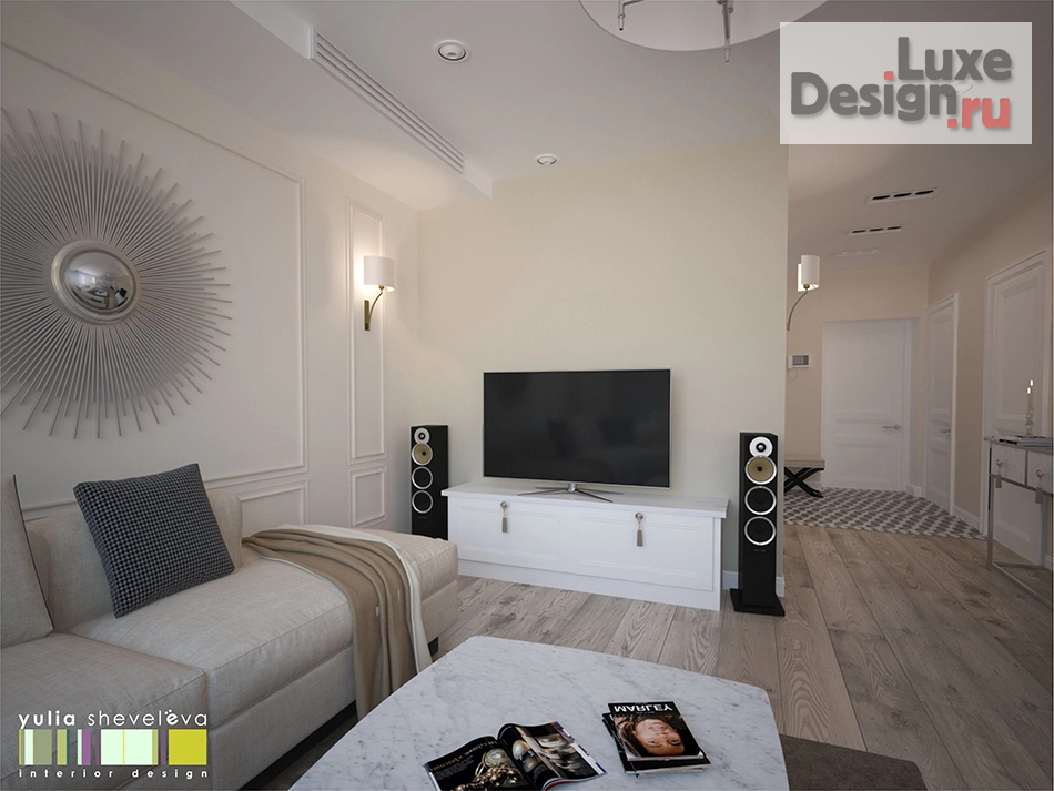 Дизайн интерьера квартиры "Дизайн квартиры "Американская Мечта"" (фото 3)